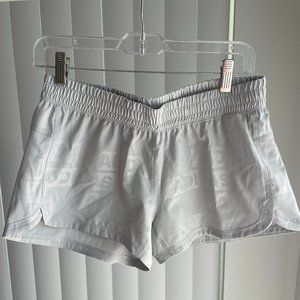 Adidas Pacer Woven Deboss Gray Shorts S